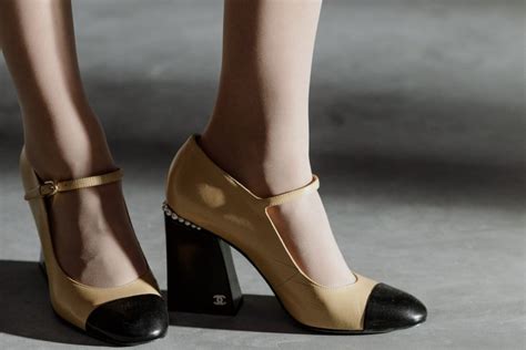 coco chanel two tone pumps|coco chanel two tone shoes.